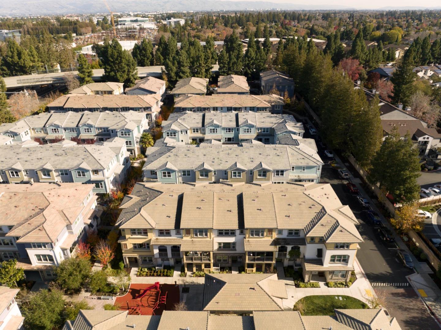 123 Lemmon Terrace Sunnyvale, CA 94086 - Photo 40 of 42 a picture of a city with lots of buildings