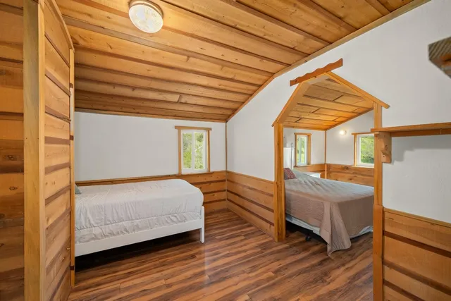 a view of mountain with outdoor space