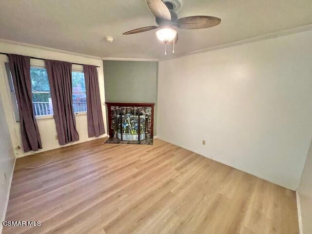 832 Katherine Road Simi Valley, CA 93063 - Photo 12 of 34 wooden floor in an empty room with a window