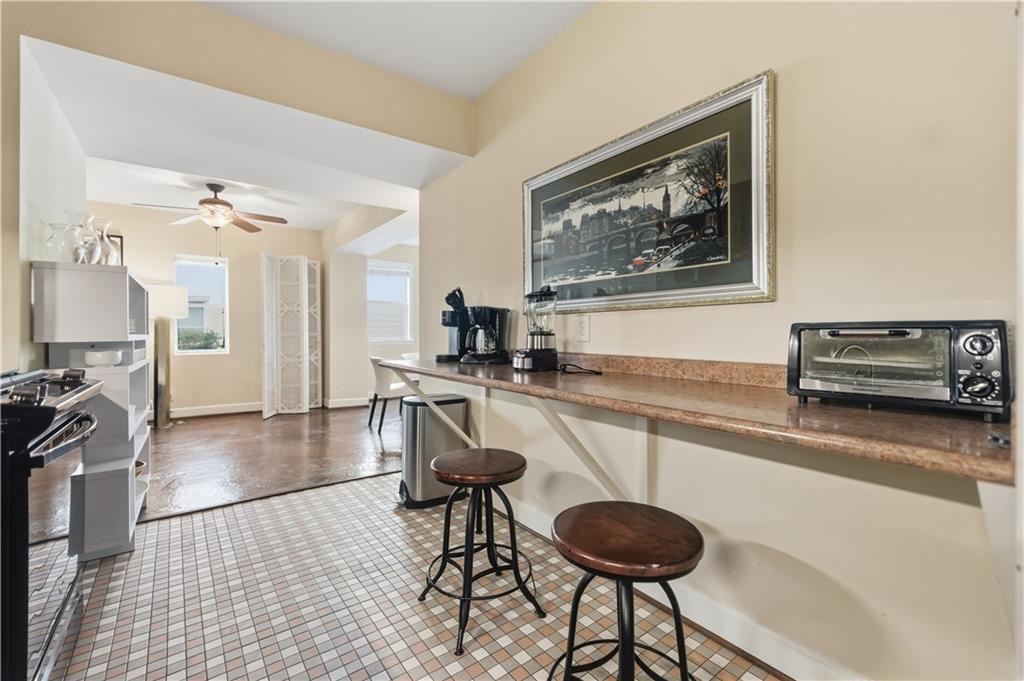 356 5th Street Northeast Atlanta, GA 30308 - Photo 43 of 54 a living room with furniture and a wooden floor