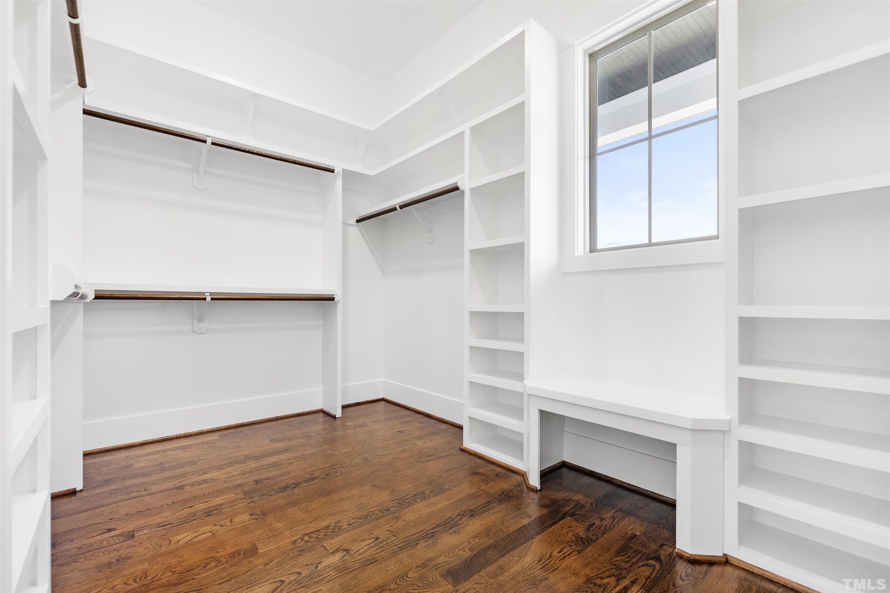 4013 Wilton Woods Place Cary, NC 27519 - Photo 24 of 30 a view of an empty walk in closet