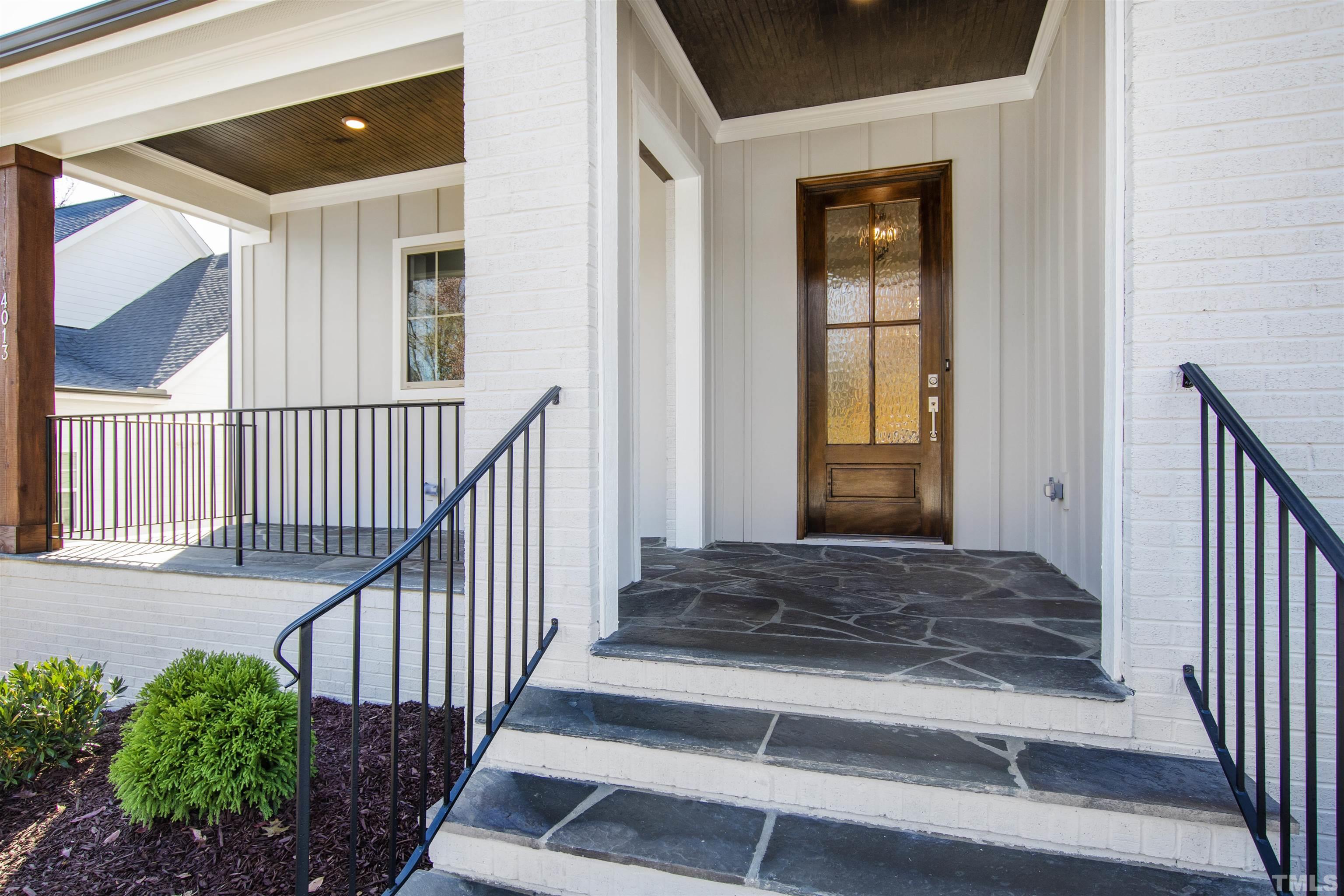 4013 Wilton Woods Place Cary, NC 27519 - Photo 30 of 30 a view of entryway and hall with wooden floor