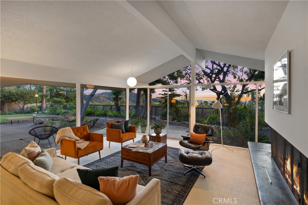 246 Angelo Place Arcadia, CA 91006 - Photo 11 of 72 a outdoor living space with furniture and garden view