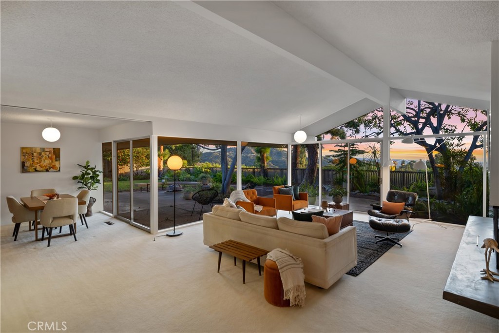 246 Angelo Place Arcadia, CA 91006 - Photo 7 of 72 a outdoor living space with patio furniture and garden view