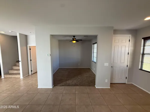 a view of empty room