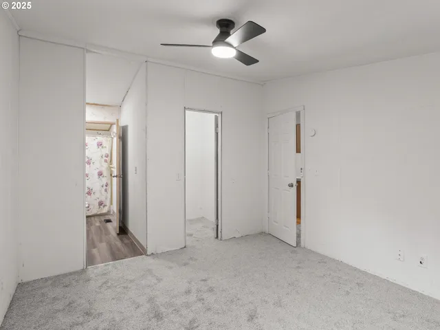 a view of empty room