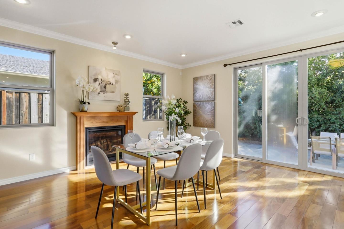 1352 South Stelling Road Cupertino, CA 95014 - Photo 21 of 49 a dining room with furniture and window