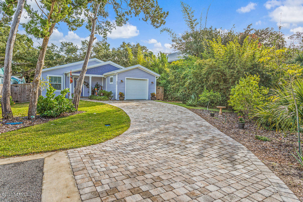 405 2nd Street St. Augustine, FL 32084 - Photo 11 of 49 a view of a house with a yard