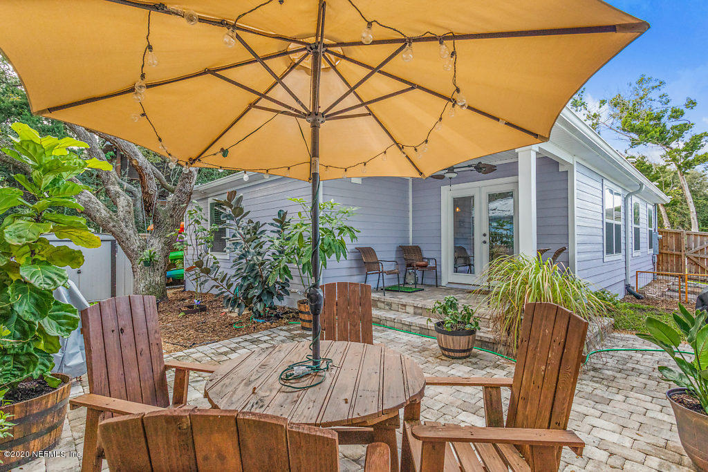 405 2nd Street St. Augustine, FL 32084 - Photo 47 of 49 a view of an outdoor space with a patio