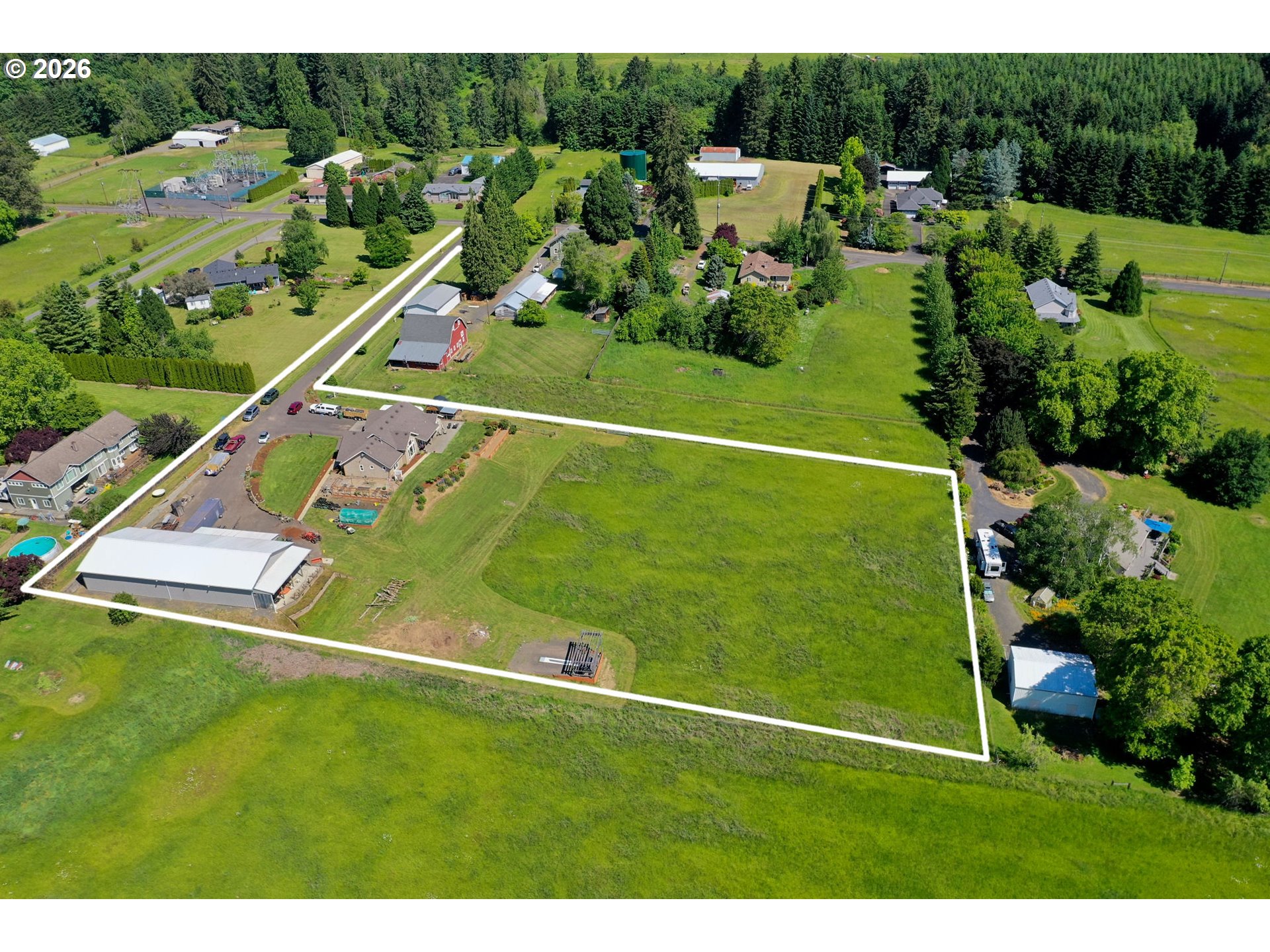 33058 Church Road Warren, OR 97053 - Photo 41 of 45 a view of a tennis court