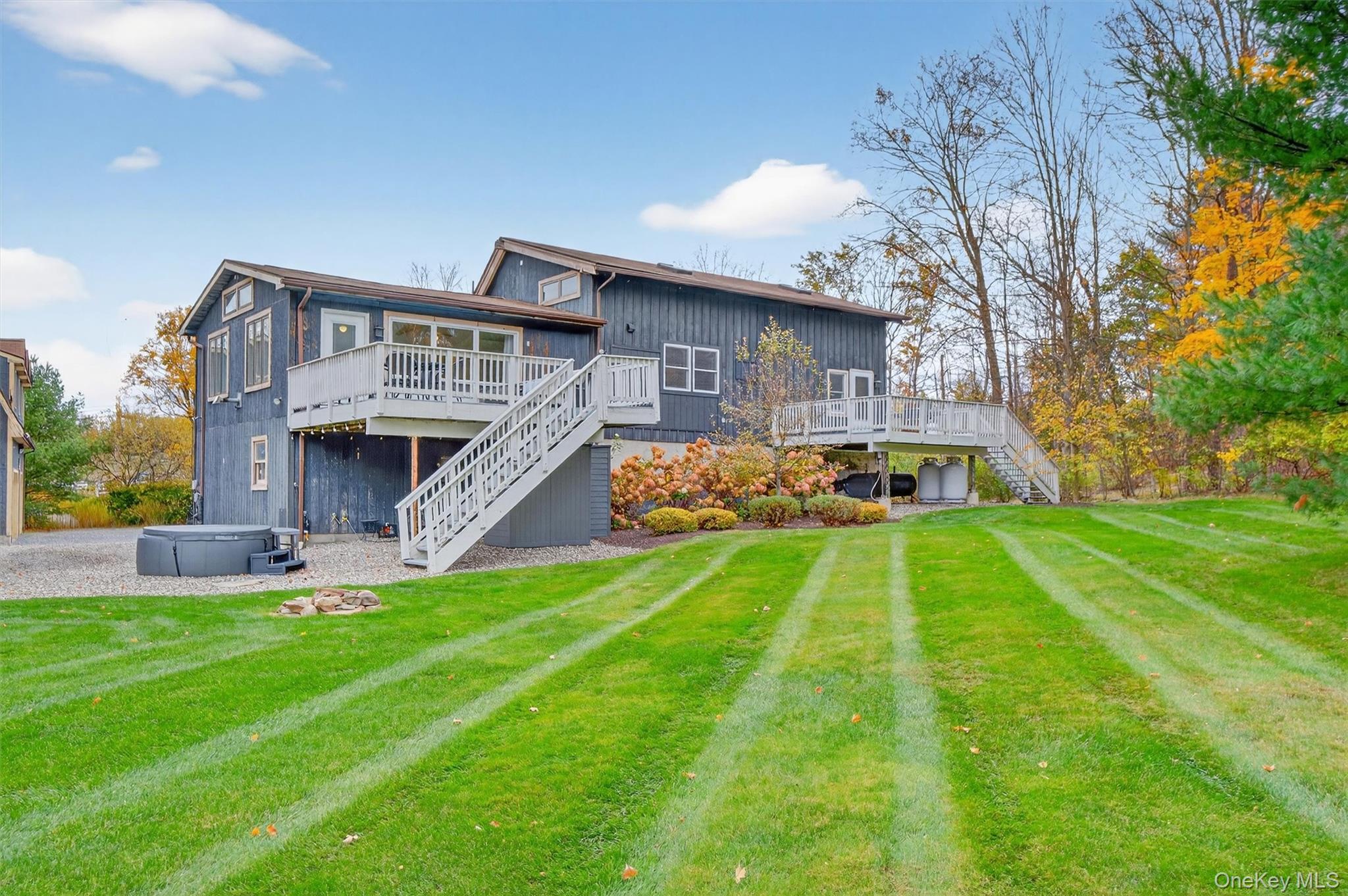 618 Salt Point Turnpike Poughkeepsie, NY 12601 - Photo 31 of 38 a front view of house with a garden and pathway