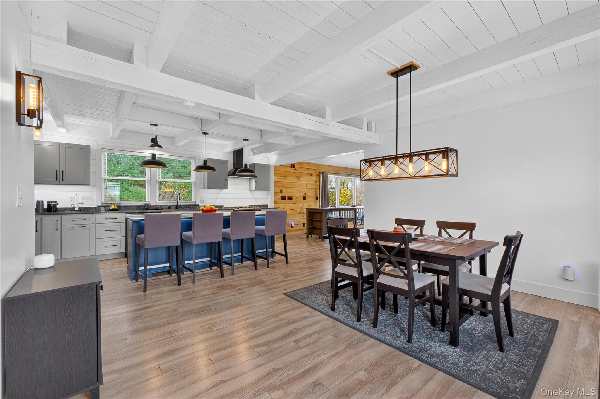 618 Salt Point Turnpike Poughkeepsie, NY 12601 - Photo 8 of 38 a view of a dining area with furniture and wooden floor