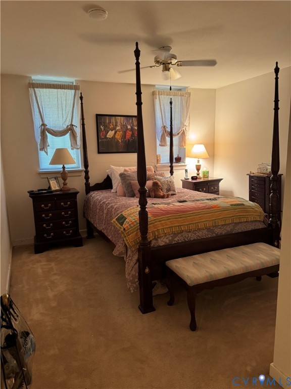 506 Watch Hill Road Midlothian, VA 23114 - Photo 19 of 20 Carpeted room with a ceiling fan