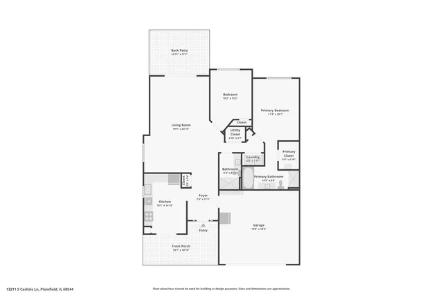 $315,000 | 13211 South Carlisle Lane, Plainfield, IL 60544