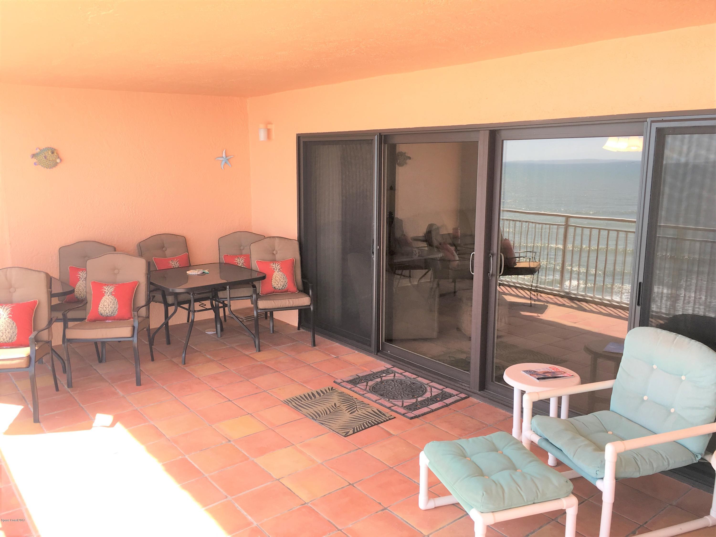 6770 Ridgewood Avenue, Unit 1103 Cocoa Beach, FL 32931 - Photo 24 of 32 Private Balcony