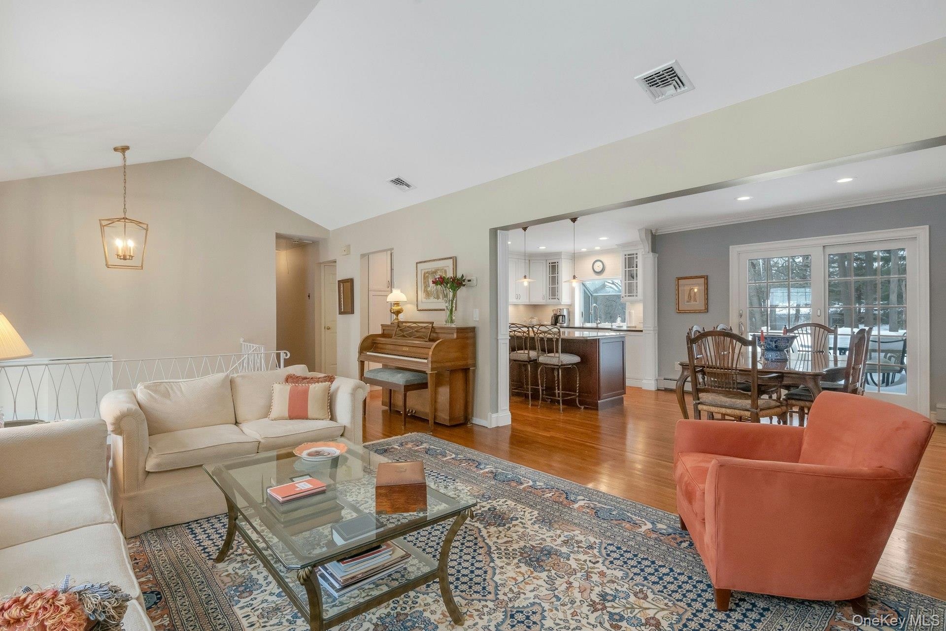 62 Whitson Road Briarcliff Manor, NY 10510 - Photo 17 of 46 Back to the Living Room for a view towards the Entry and the Bedroom wing in the distance. Look how much natural light there is!