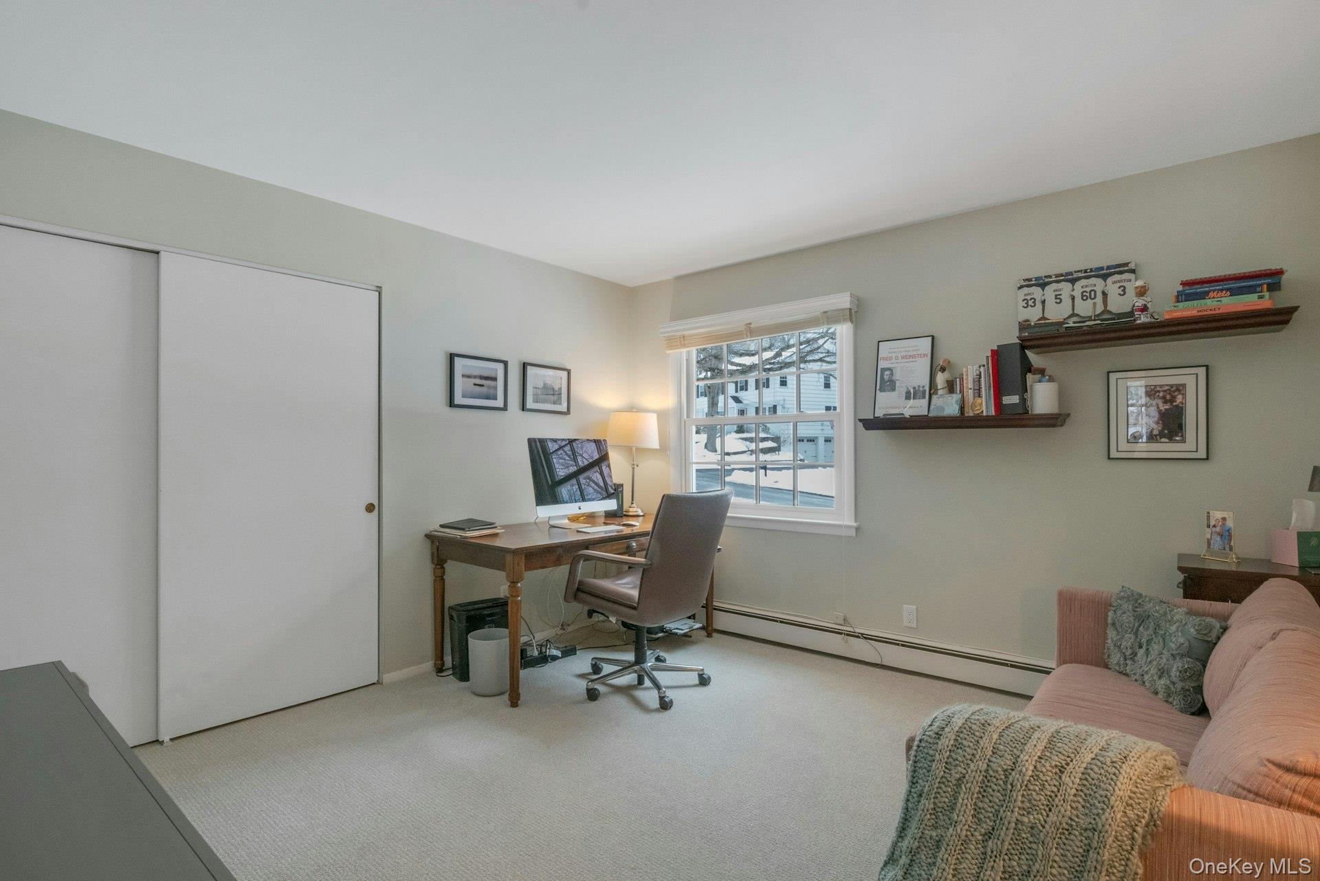 62 Whitson Road Briarcliff Manor, NY 10510 - Photo 24 of 46 Third Bedroom (used as an Office) with wide double closets.