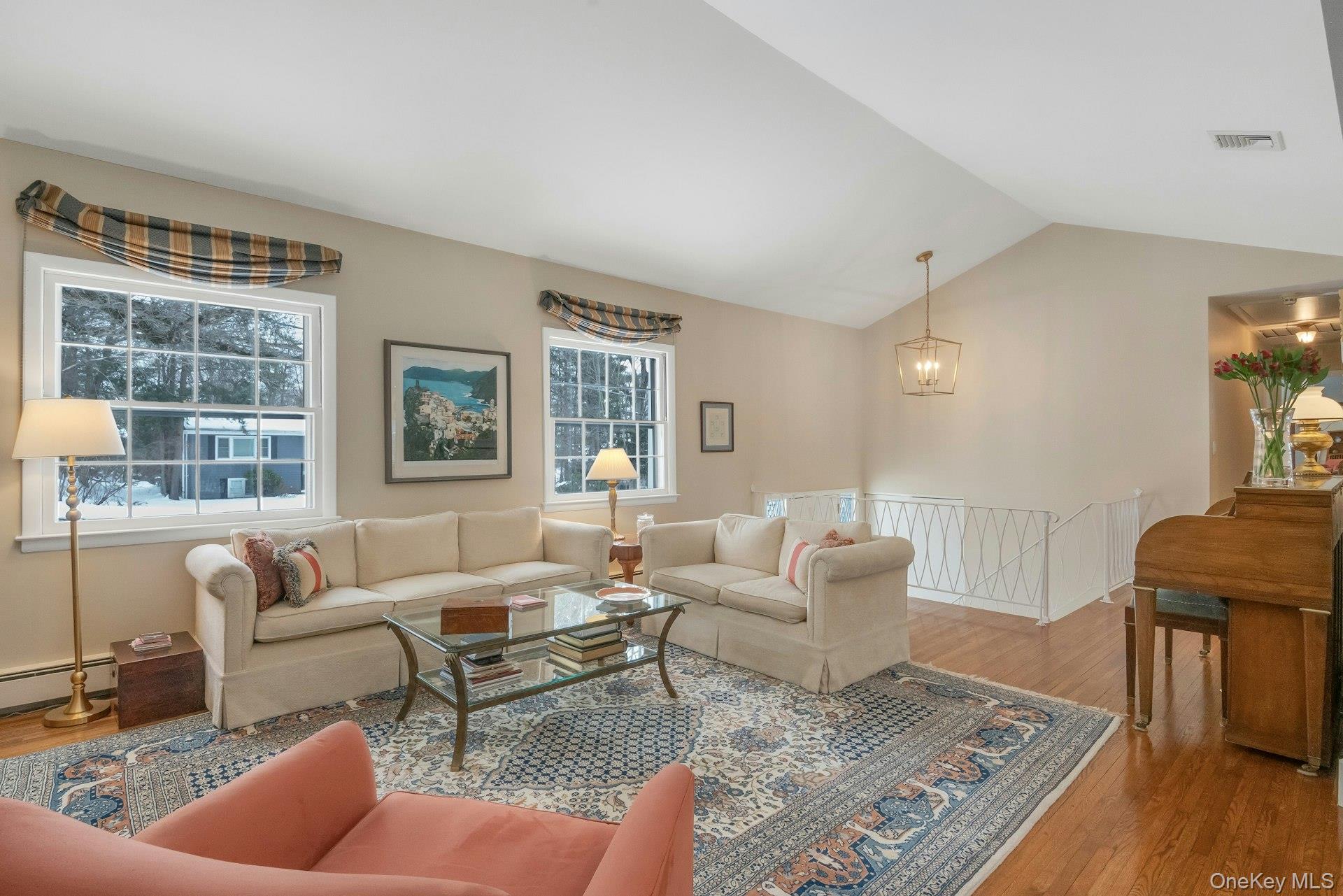 62 Whitson Road Briarcliff Manor, NY 10510 - Photo 3 of 46 Once you enter you'll find this spacious & sunlit Living Room with cathedral ceiling & beautiful hardwood floors throughout this level.