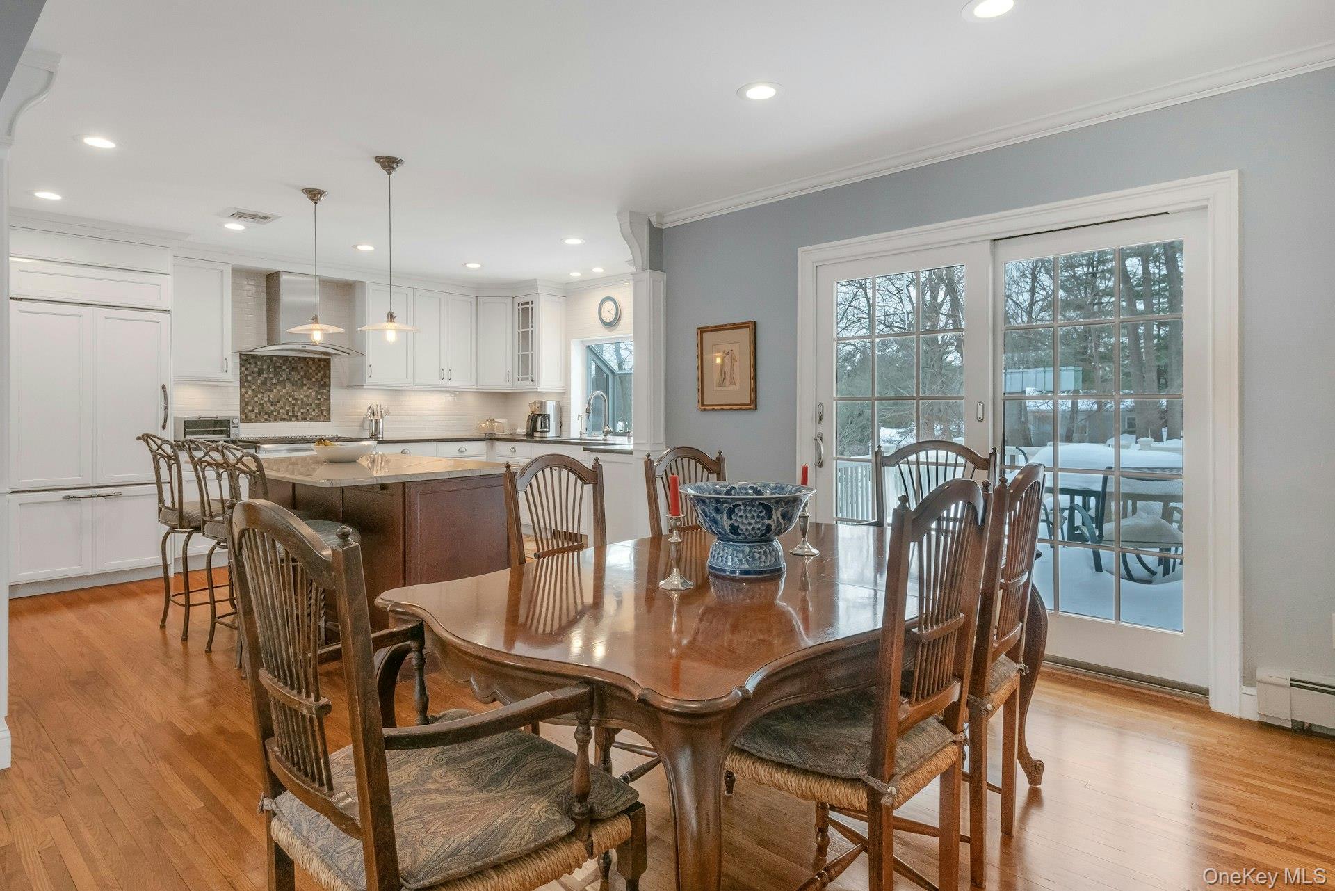 62 Whitson Road Briarcliff Manor, NY 10510 - Photo 7 of 46 New Anderson Sliding glass Doors lead from the Dining Room to the Cedar Deck, making indoor/outdoor entertaining easy.