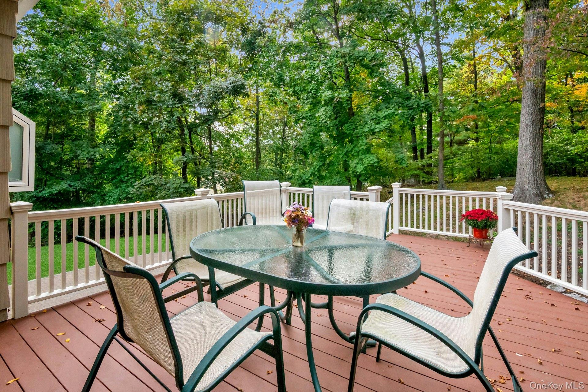 62 Whitson Road Briarcliff Manor, NY 10510 - Photo 9 of 46 The large Cedar Deck off the DR offers outdoor dining space and backyard privacy.