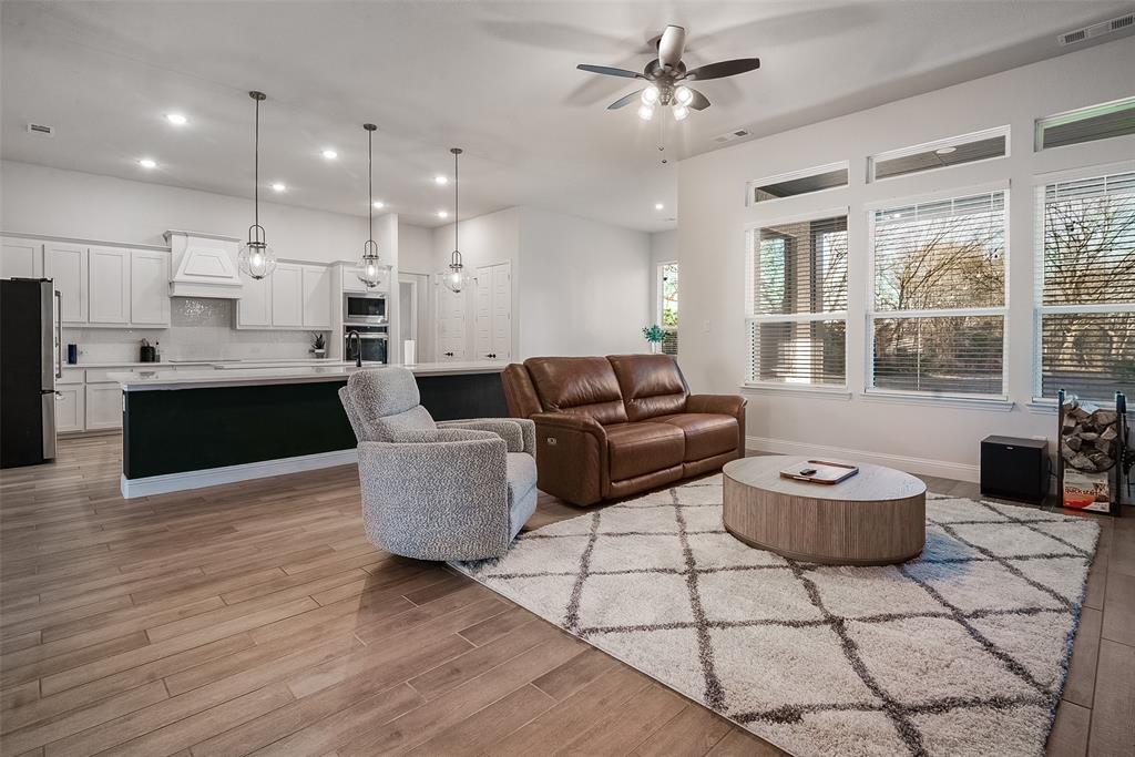 1843 Granite Way Van Alstyne, TX 75495 - Photo 14 of 39 a living room with furniture and a large window