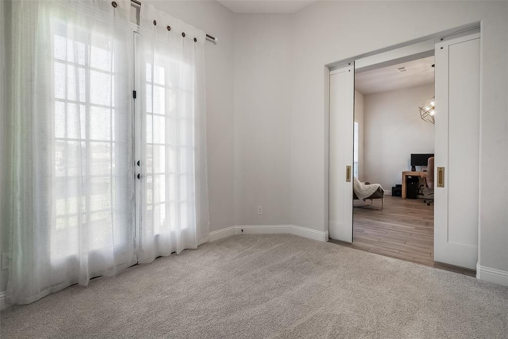 1843 Granite Way Van Alstyne, TX 75495 - Photo 20 of 39 wooden floor and closet in a room