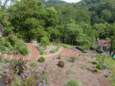 100 Oak Ridge Road San Rafael, CA 94903 - Photo 3 of 6 a view of a pathway with a yard