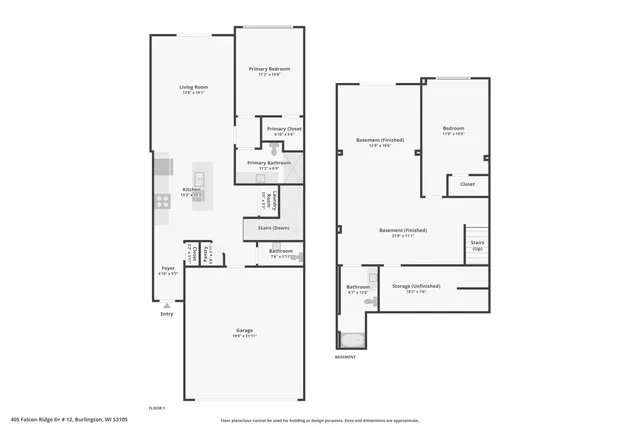 $399,900 | 405 Falcon Ridge Drive, Unit 14, Burlington, WI 53105