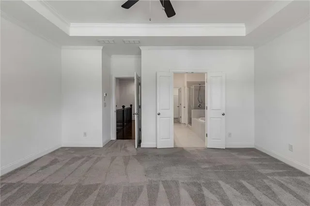 a view of empty room