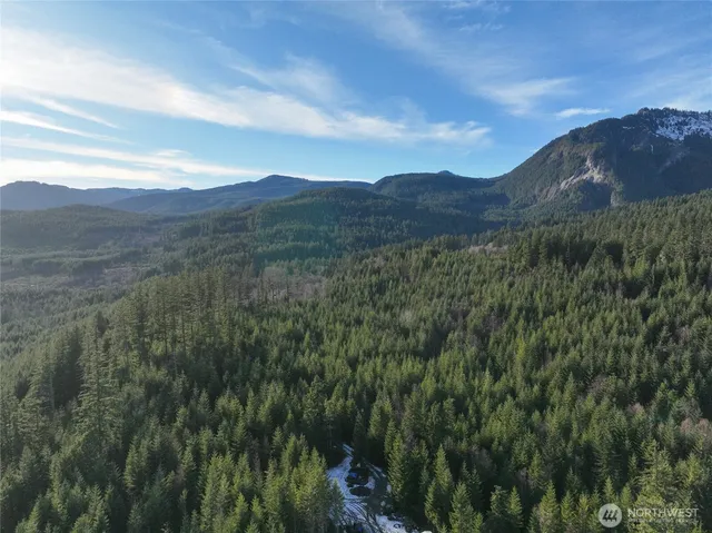a view of mountain and a mountain