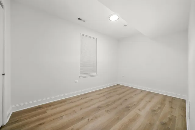 wooden floor in a room