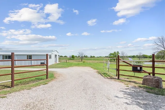 a view of a terrace with a garden