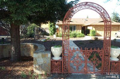 1090 Rutherford Road Rutherford, CA 94558 - Photo 10 of 10 a view of a couches in the patio next to a yard