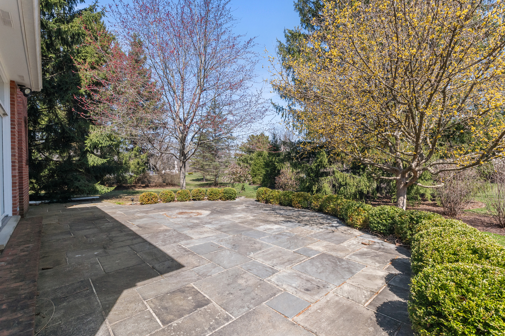 720 Newcastle Drive Lake Forest, IL 60045 - Photo 36 of 42 a view of a yard with plants and trees