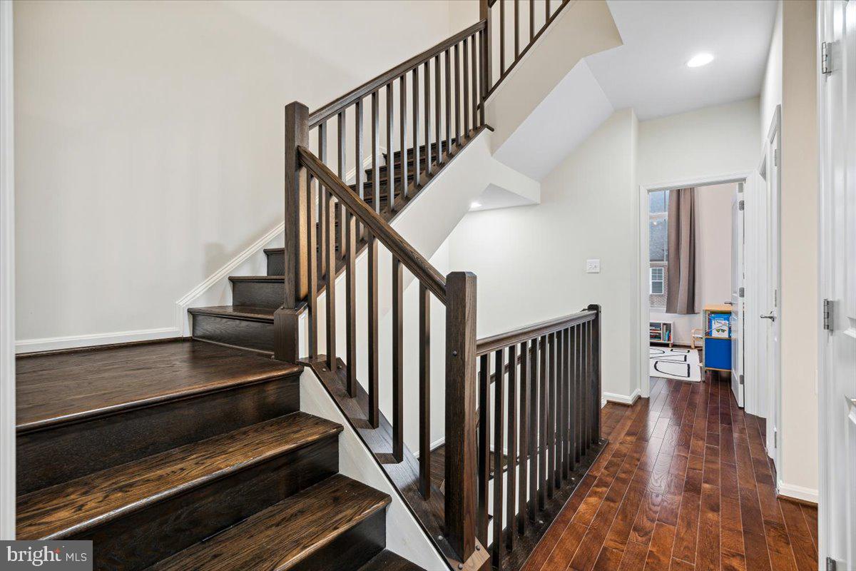 1141 Holden Road Frederick, MD 21701 - Photo 18 of 55 Wooden Stairs to Upper Level