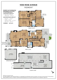 $2,395,000 | 1006 Rose Avenue, Piedmont, CA 94611