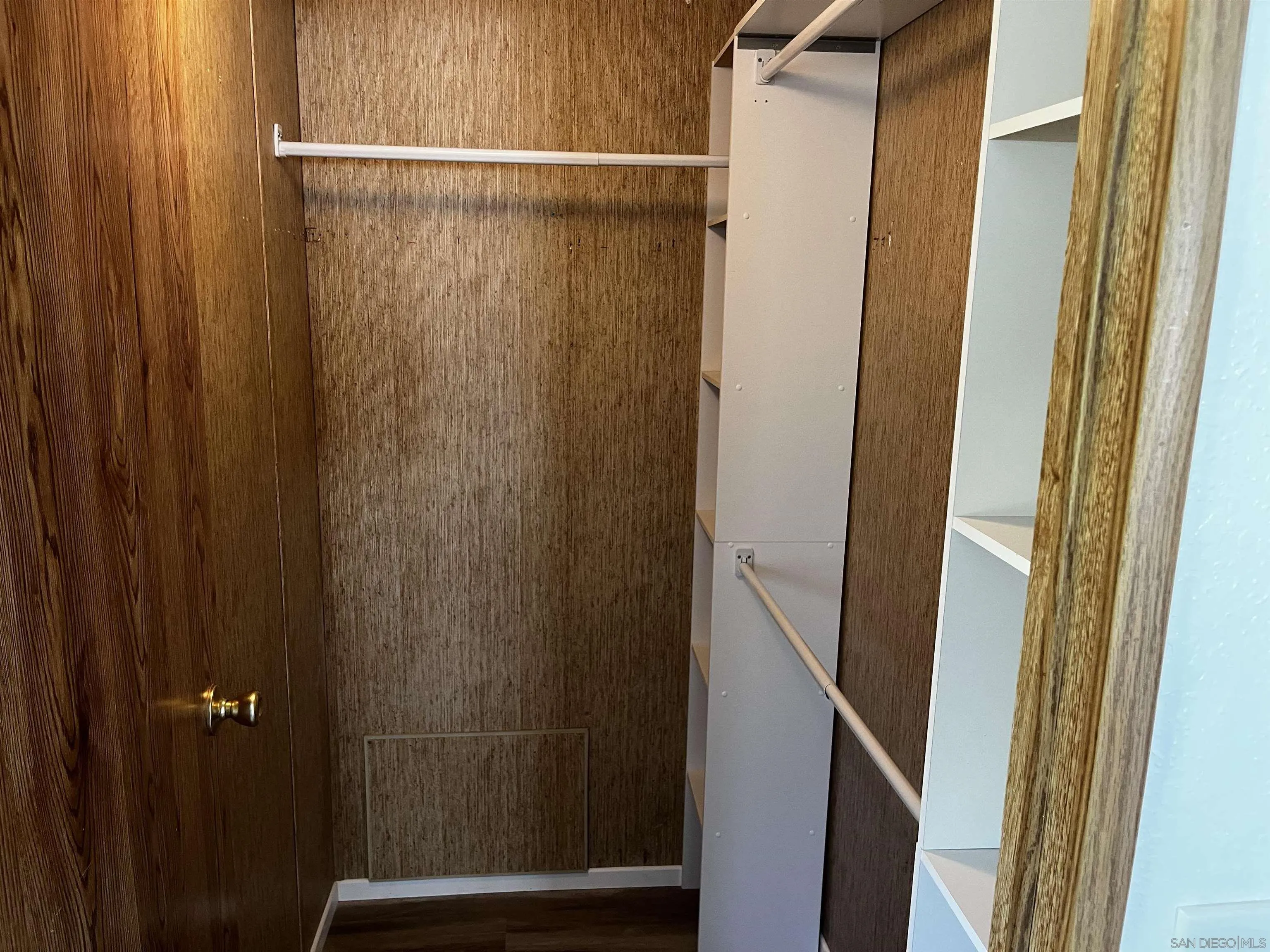 909 Richland Road, Unit 134 San Marcos, CA 92069 - Photo 14 of 44 a bathroom with a shower and a door