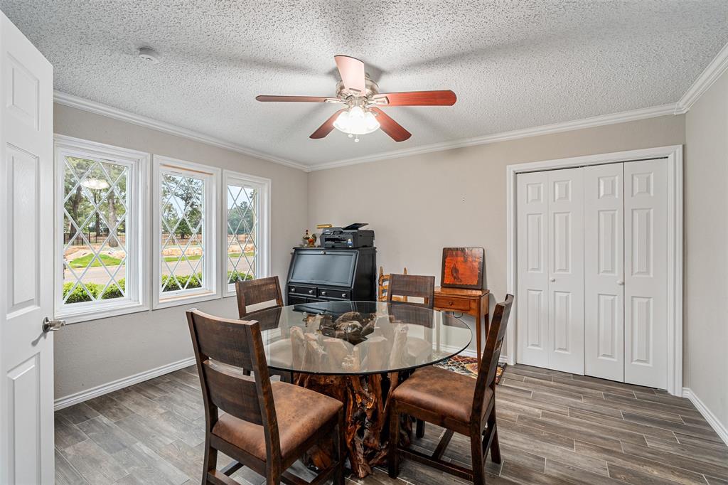 1102 Mill Run Road Athens, TX 75751 - Photo 5 of 35 a dining room with furniture window and wooden floor
