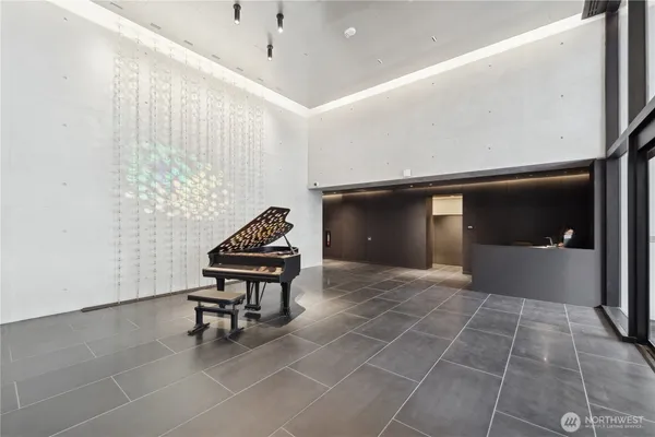 a view of outdoor space with seating area