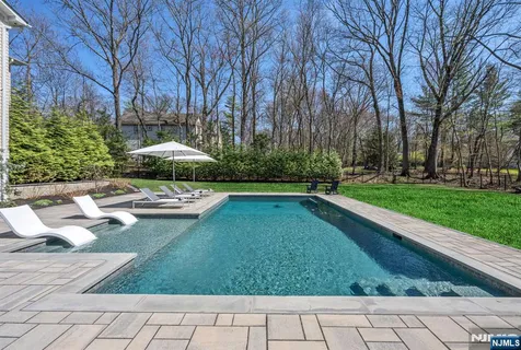 a view of outdoor space with garden