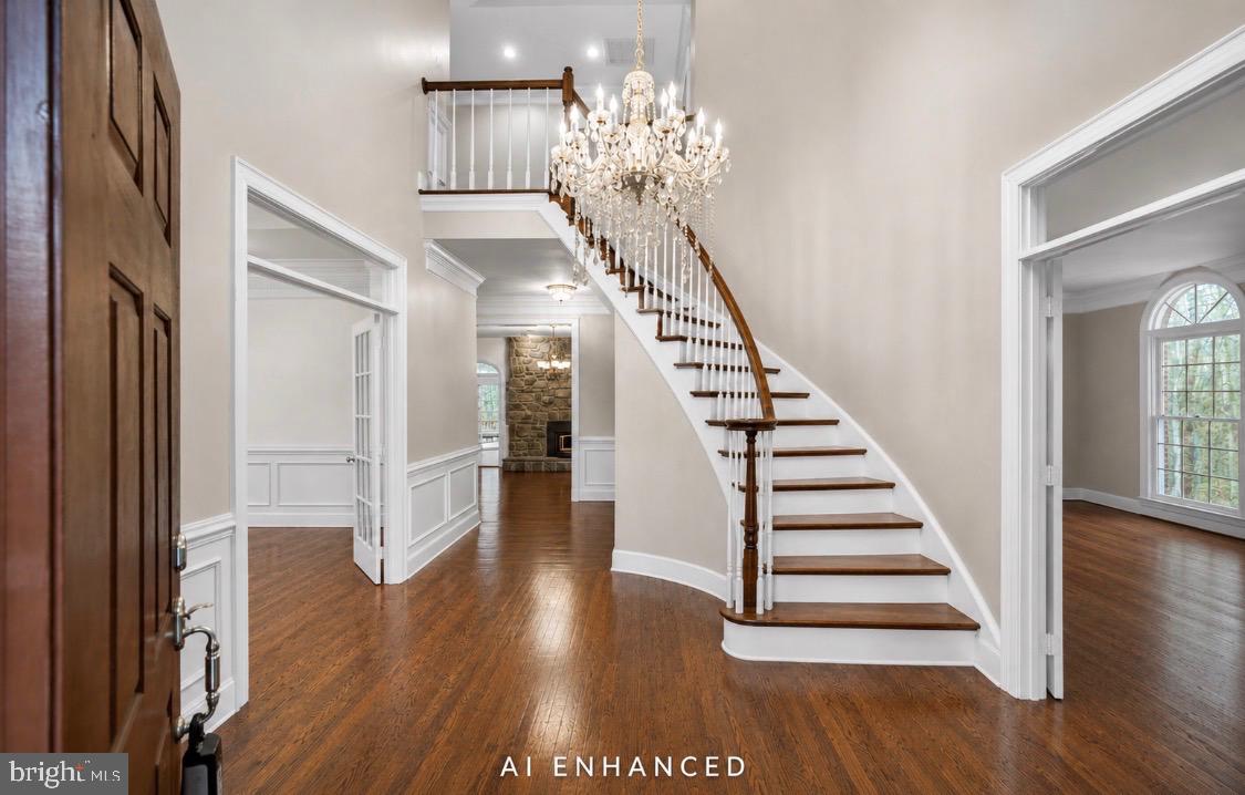 6612 Colchester Road Clifton, VA 20124 - Photo 6 of 93 AI Enhanced - Foyer