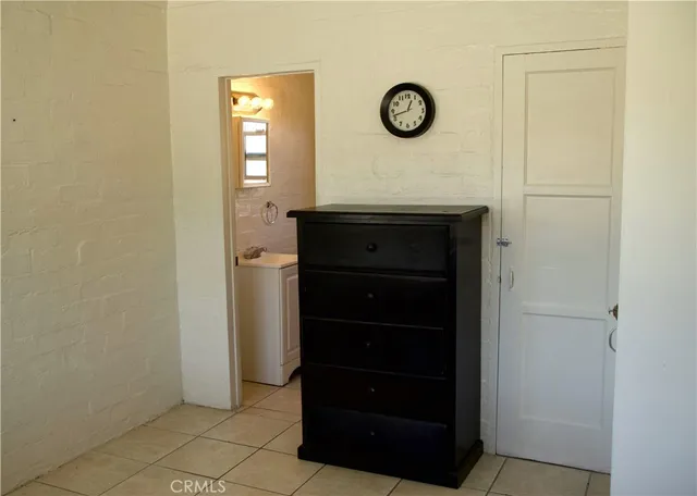 a view of a storage and utility room