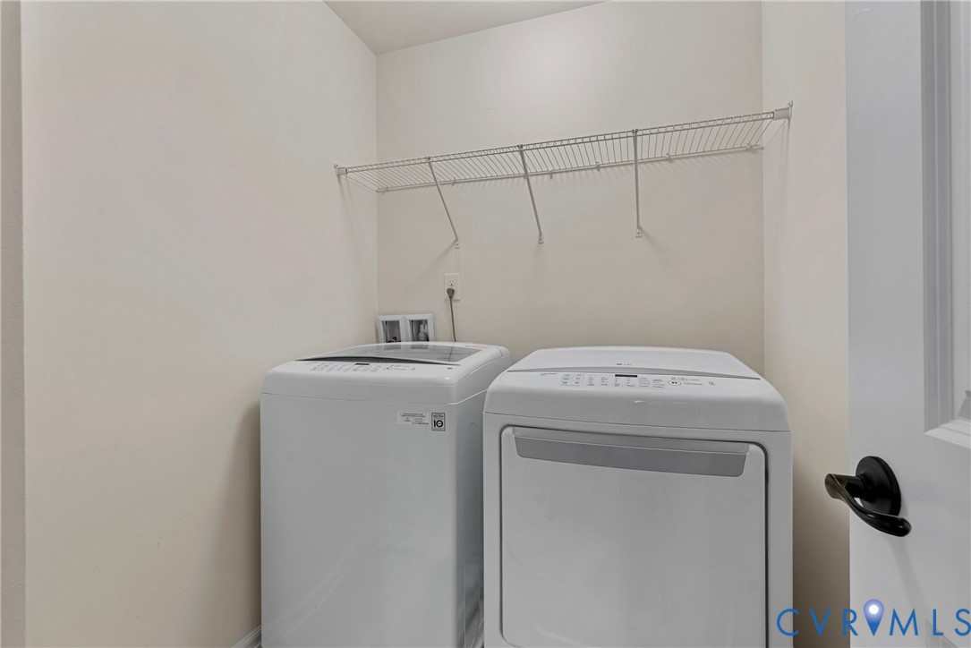 8316 Forge Road Henrico, VA 23228 - Photo 37 of 43 a utility room with dryer and washer