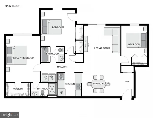 $2,100 | 18318 Streamside Drive, Unit 302, Gaithersburg, MD 20879
