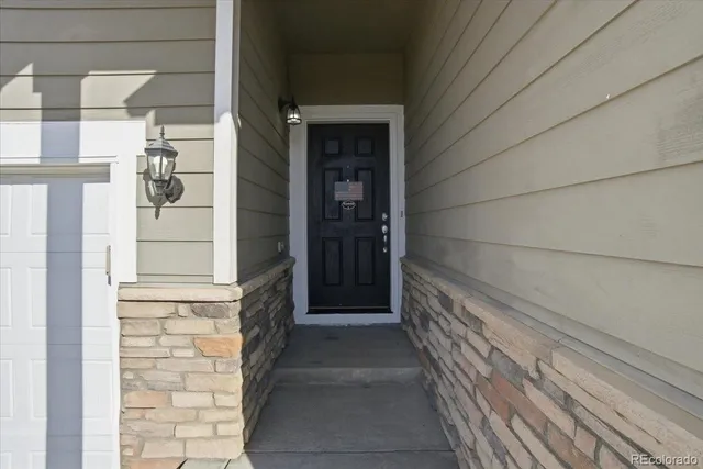 a room that has a bed and a window