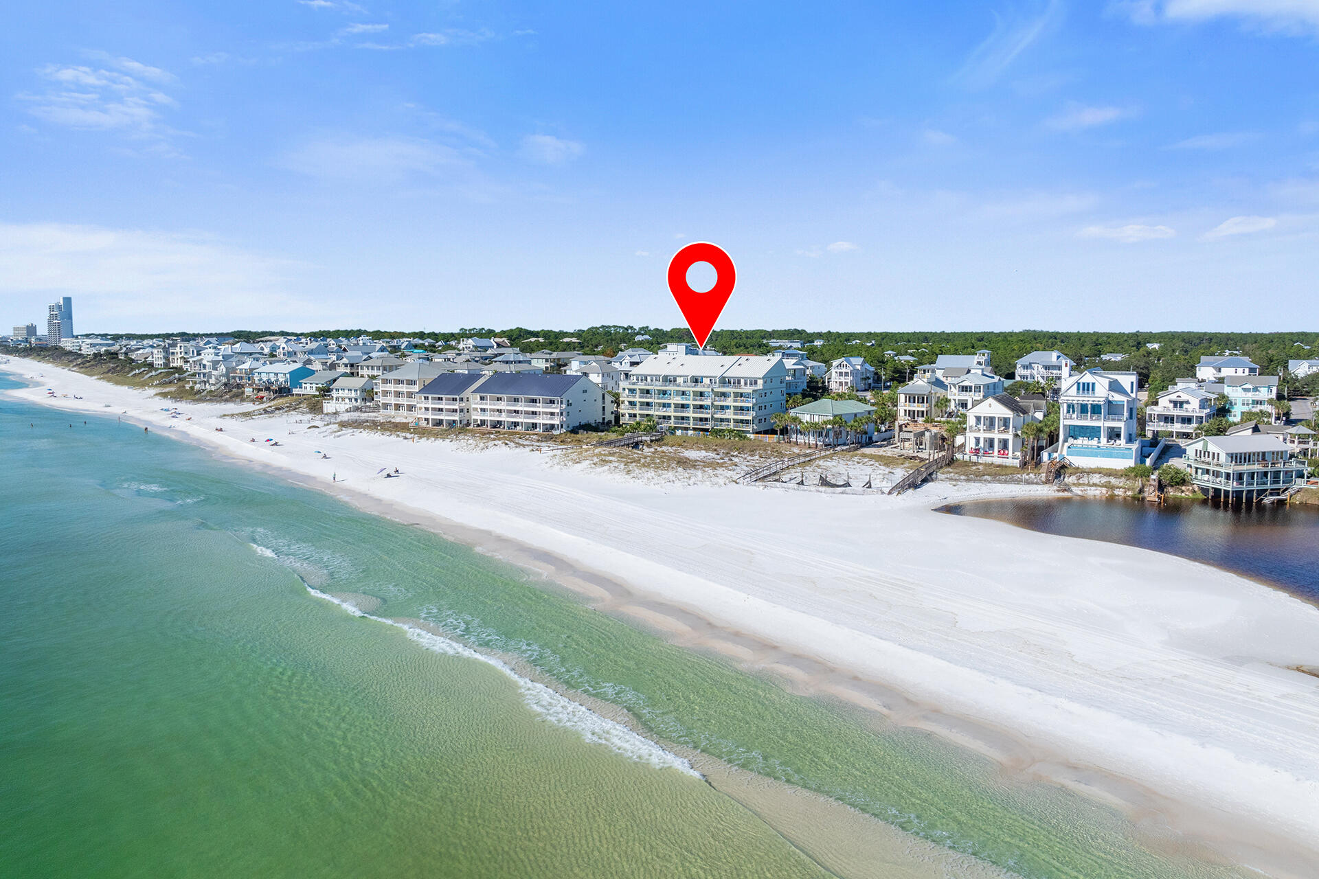 561 Eastern Lake Road, Unit 205 Santa Rosa Beach, FL 32459 - Photo 37 of 41 Drone1