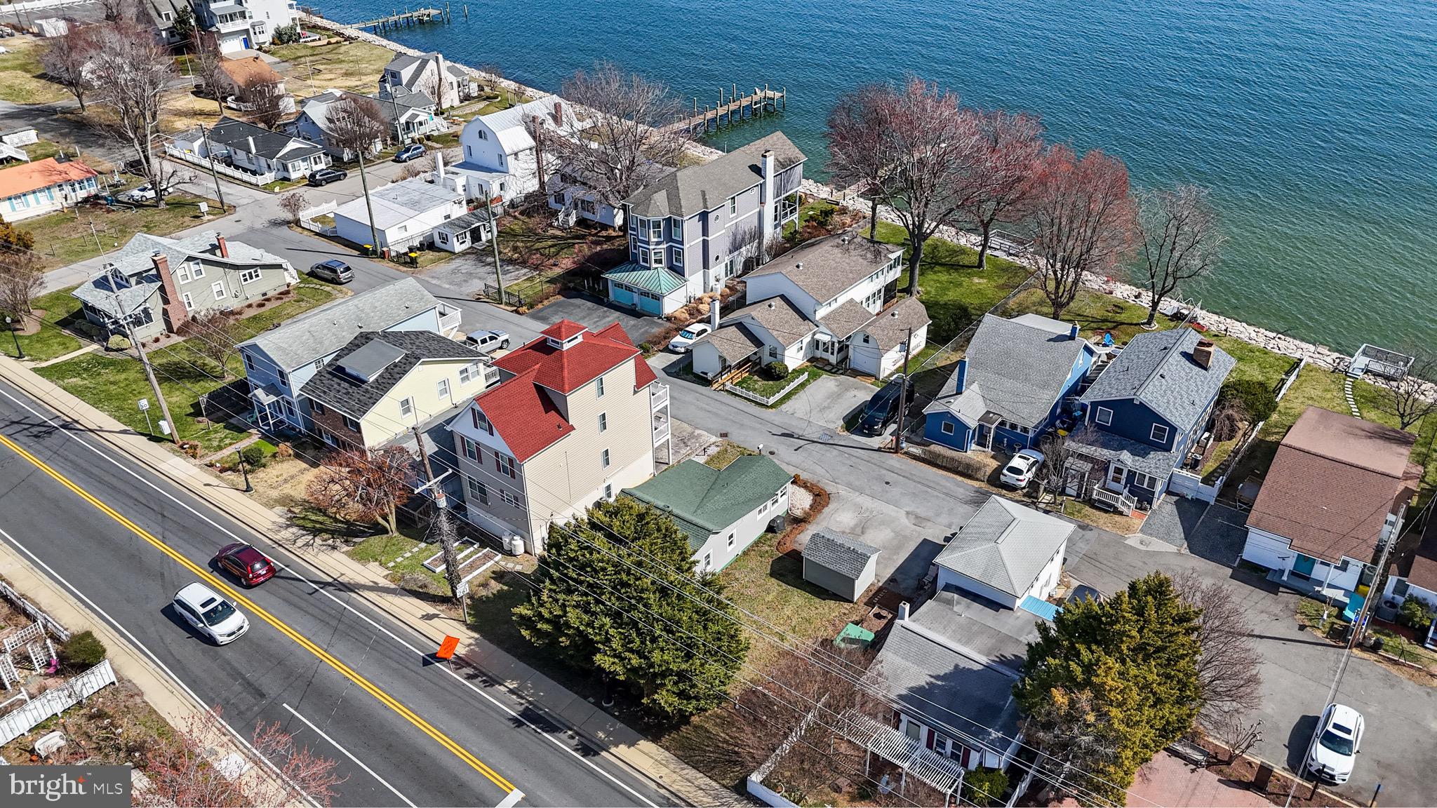 8227 Bayside Road Chesapeake Beach, MD 20732 - Photo 26 of 27 an aerial view of residential houses with outdoor space