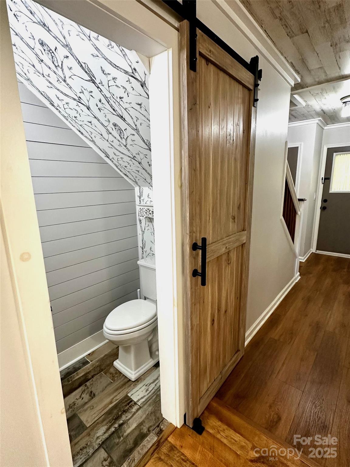 3 Rocking Porch Road Asheville, NC 28805 - Photo 9 of 25 a bathroom with a toilet and a shower