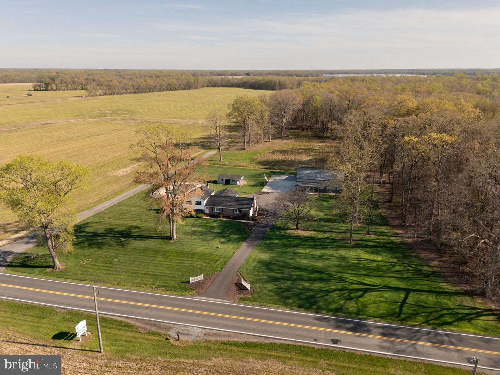 34203 Cypress Road Millington, MD 21651 - Photo 14 of 30 a view of a lake with a big yard