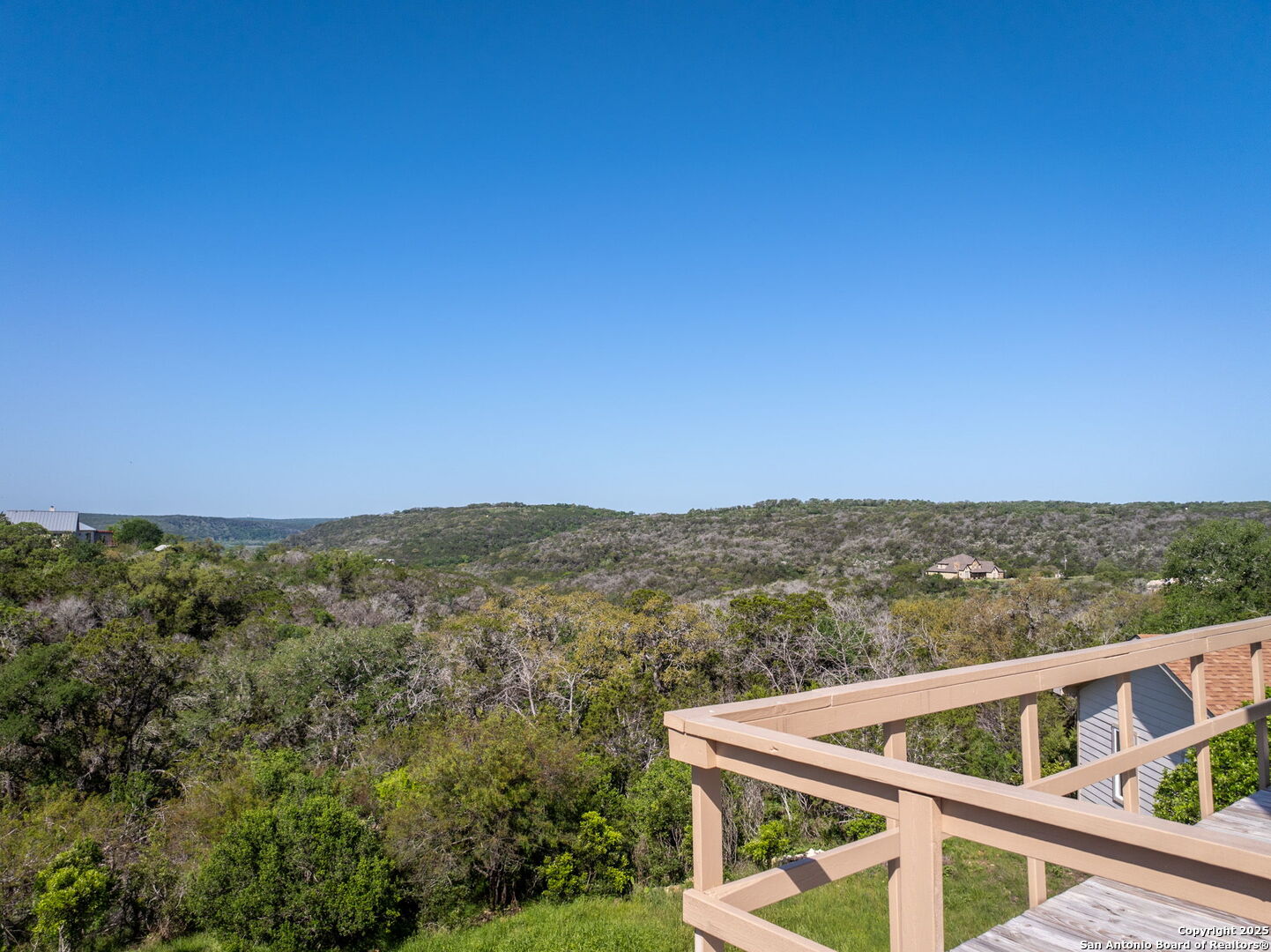 171 Clear Ridge New Braunfels, TX 78132 - Photo 21 of 41 a view of a mountain from a balcony